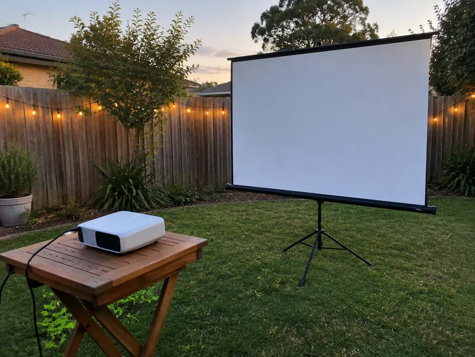 Projector and screen